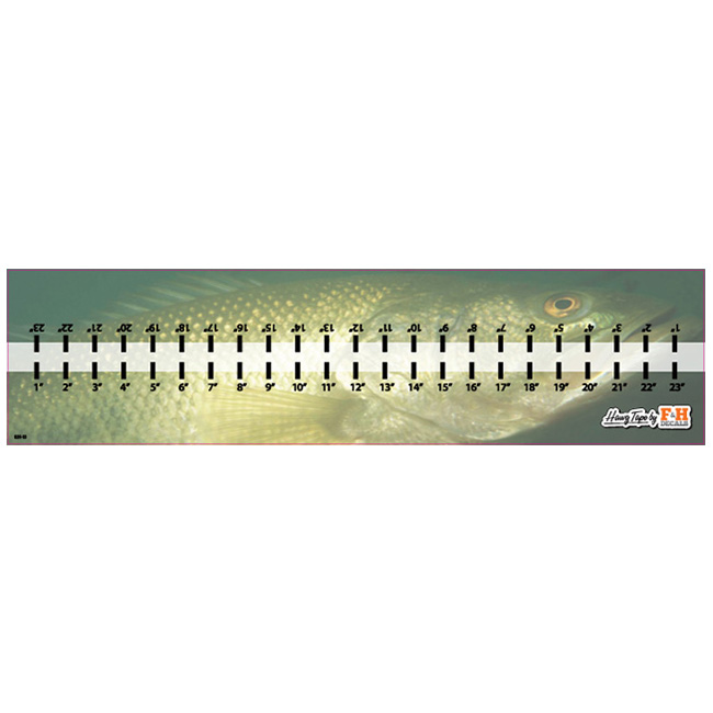 F&H Decals  Fishing Measuring Tape, Fishing Stickers & Decals